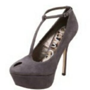 Sam Edelman gray S Nivan heels 7.5